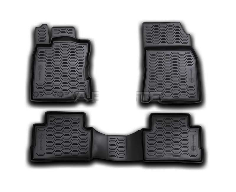 Rubber floor mats set Nissan Qashqai (2013-2020)/ X-Trail (2013-2020)
