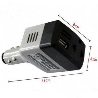 Converter 12V->~230V +USB