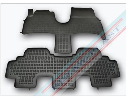 Rubber floor mat set Citroen C8 (2002-2010)/ Peugeot 807/Fiat Ulysse (2002-2010)