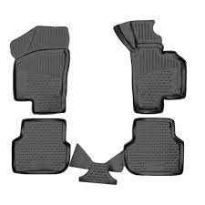 Rubber floor mats set for Volkswagen Jetta (2019-2025)
