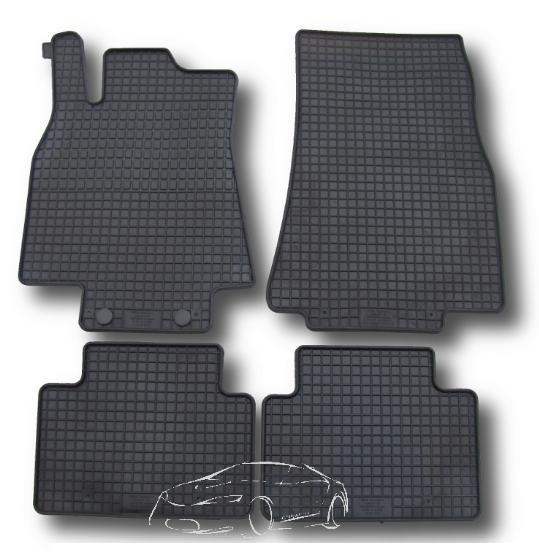 Rubber floor mats set for Mercedes B-class W245 (2005-2011)