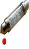 Red LED bulb, 12V