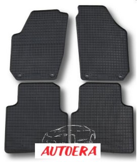 Rubber floor mat  set  Skoda Roomster (2006-2011)