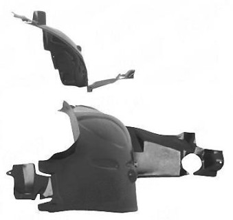 Front inner fender Mercedes-Benz A-class W169 (2004-2011), left  
