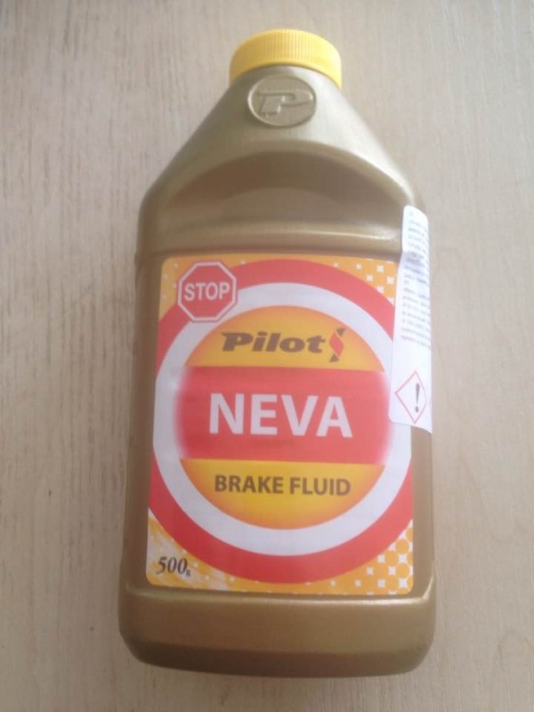 Synthetic brake fluid  PILOT  Ņeva, 0,5L