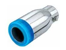 Muffler blowpipe end with lights
