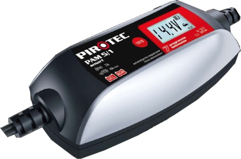 Impulse type digital Car battery charger 4A, 12V  