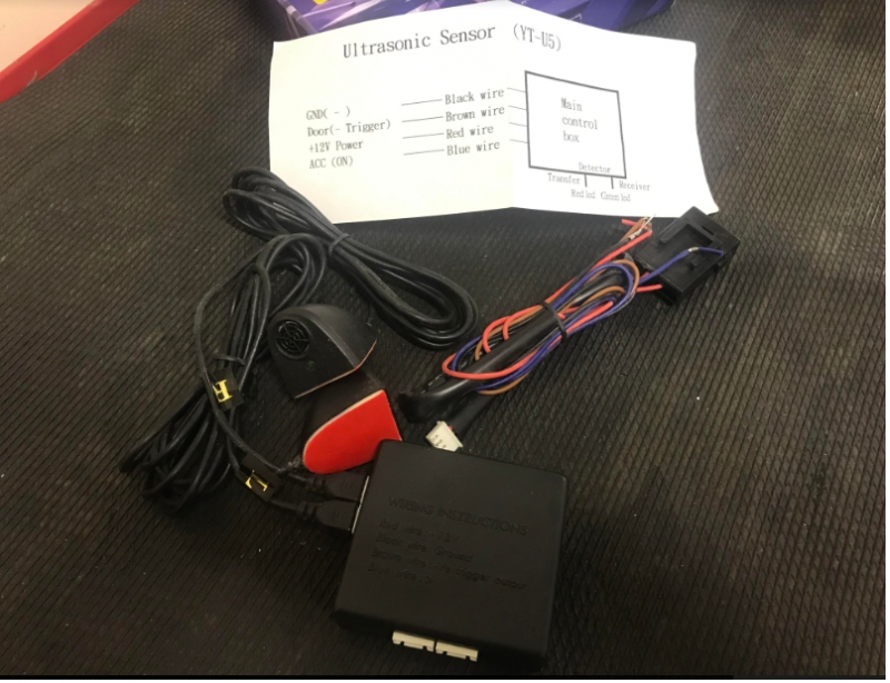 Interior motion/pressure sensor