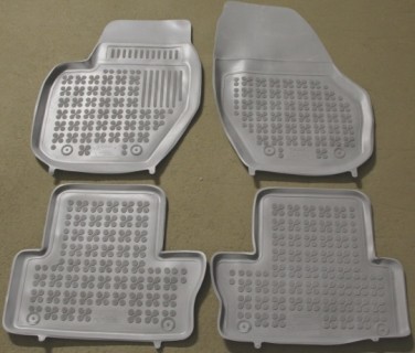 Rubber floor mat set Volvo XC70 (2007-2014), with edges