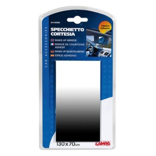 Adhesive courtesy mirror - 130x70 mm