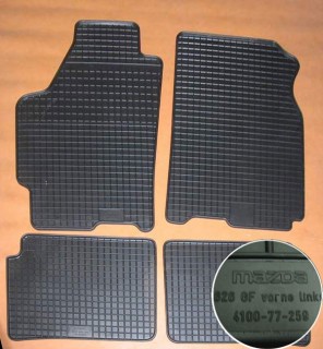 Rubber floor mats set  Mazda 626 GF / GW (1997-2002)