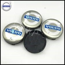 4pcs alloy wheel hub caps Volvo 4x64mm