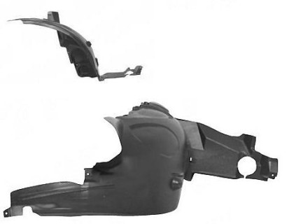Front inner fender Mercedes-Benz B-class W245 (2005-2011), left 