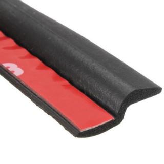 Car Body Door Rubber Seal Stripe (black), 21mmx4m 