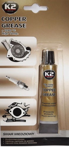 Hight temperature copper grease - K2 Copper Grease, 20g.