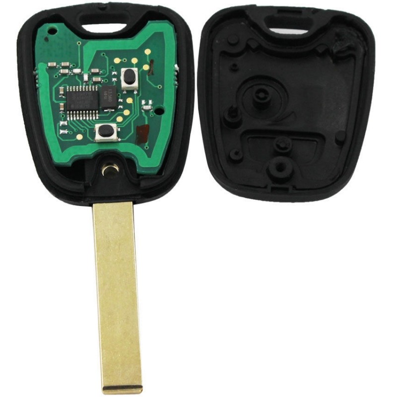 Remote key Shell PEUGEOT 307 (2001-2008)
