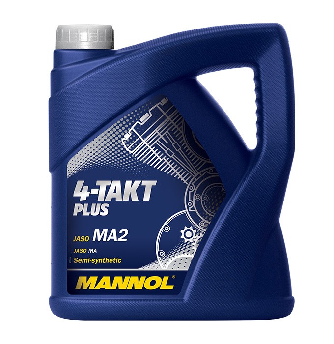 Semi-syntetic oil Mannol 4-Takt Plus, 4L