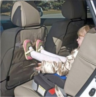 Car seat protector, black, 58x44cm 