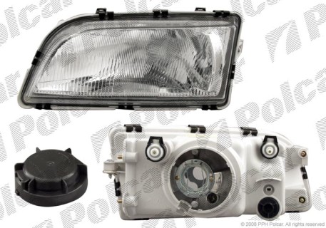 Headlamp  Volvo S40 (1996-19998), right