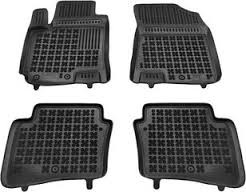 Rubber floor mat set Kia Rio (2011-2017), vanniņas
