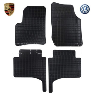 Rubber floor mats set  Porsche Cayenne (2010-)/Cayman (2006-); VW Touareg (2010-2018) 