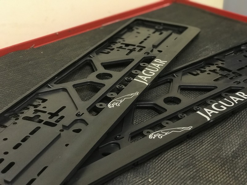 2pcs x Plate number holder - Jaguar 
