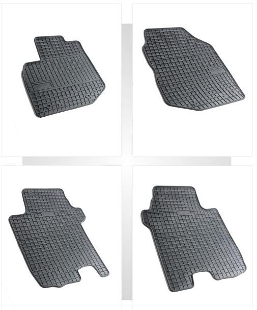 Rubber floor mats set Honda Jazz (2008-2014)