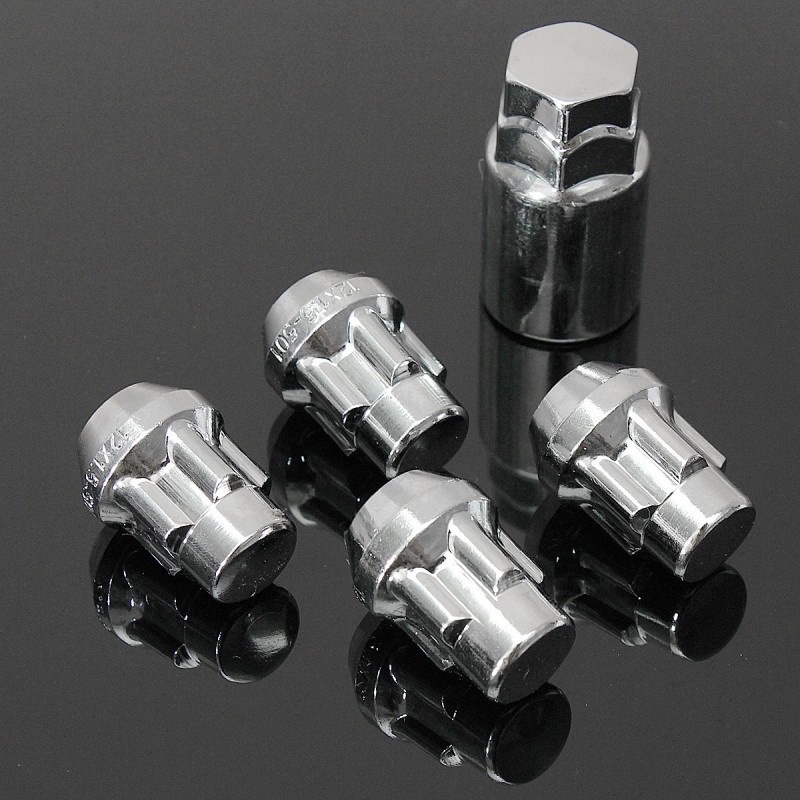 Wheel lock set, conical, M12x1.5x30