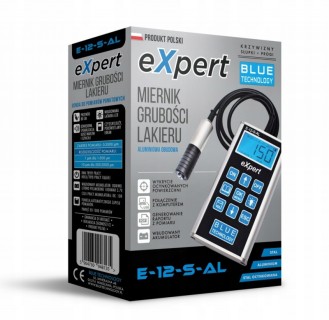 Paint coating thickness meter - BLUE TECHNOLOGY eXpert E-12-S-AL (Fe, AL ,Zn)