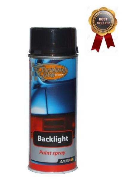 Black BACKLIGHT LACQUER - Motip Tuning Line, 400ML