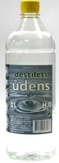 Destilated water, 1L 
