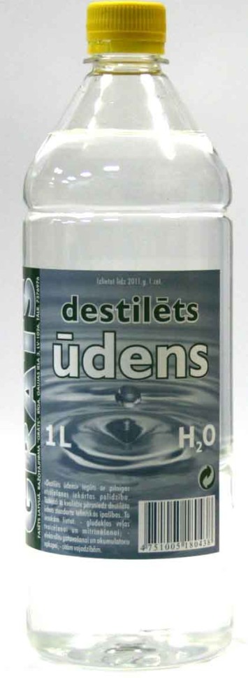 Destilated water, 1L 