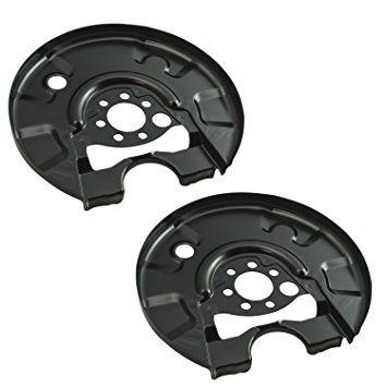 Rear brake disk cover VW Passat B4 (1993-1996), left side