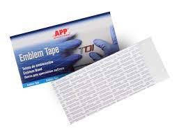Emblem tape (emblem band)