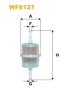 Fuel optional filter -  WIX FILTERS