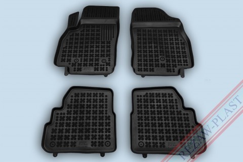 Rubber floor mat  set  Opel Karl (2015-) with edges