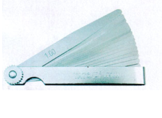 Feeler gauge 0.02-1.00mm, 17pcs.
