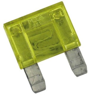 Fuse MAXI Maxi (yellow), 20A, 12V