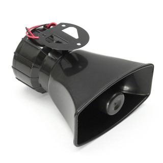 Siren horn with remote control, 100W, 12V