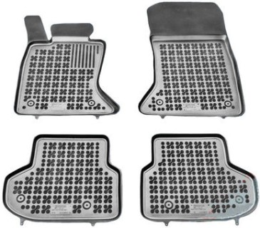 Rubber floor mats set BMW Seria 5 F10/F11 (2010-) with egdes