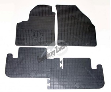 Rubber floor mats set for Daewoo Tacuma (2002-2009)