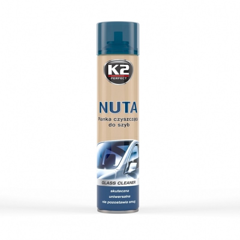 Glass cleaner (foam) - K2 NUTA, 600ml.