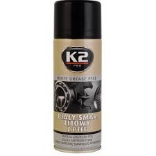 K2 White Grease PTFE, 400ml.