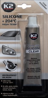 Tranparent silicone sealant - K2, 85g. 