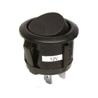 Round switch On/Off, 12V, 20A (interruptor) 