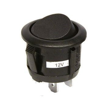 Round switch On/Off, 12V, 20A (interruptor) 