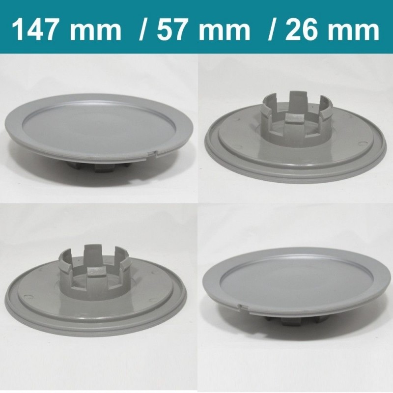 Discs inserts/caps set, ⌀147mm 