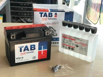 Moto battery - TAB 3Ah, 12V