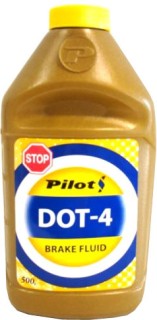 Synthetic brake fluid - PILOT DOT4, 0.5L