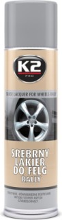 Silver Wheel Spray  - K2 RALLY, 500ml.